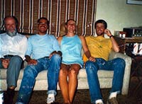 Martin Duffy, Leo, Teresa, and John with Nancy James
