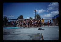 Shot of us with 60-70 kids