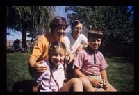 Whitmore family with kids Natalie and Derek