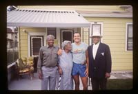 Leo with Grandma  Marie and uncles