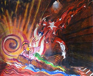 cosmic birth of Leo Geary