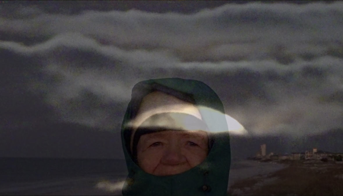 Morning montage - Caroling at moon set
