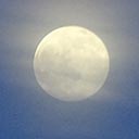 Full moon 7 between rise and set, 2015-07-08