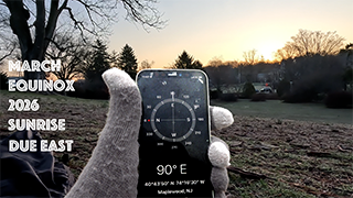 March Equinox 2026 Sunrise Meditation looking due East