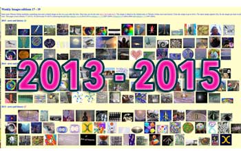 2013-2015 (Editions 17-19) weekly images