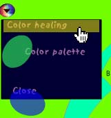 menu button