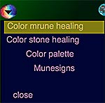 menu button