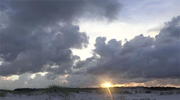 sunrise before supermoon time