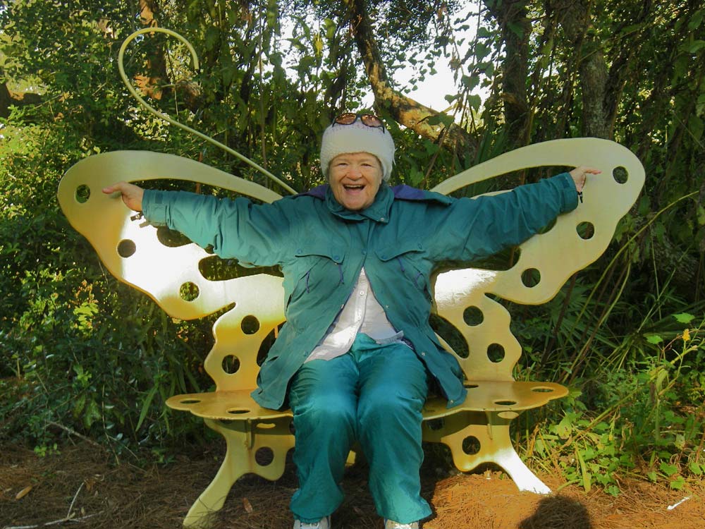Caroling butterflying