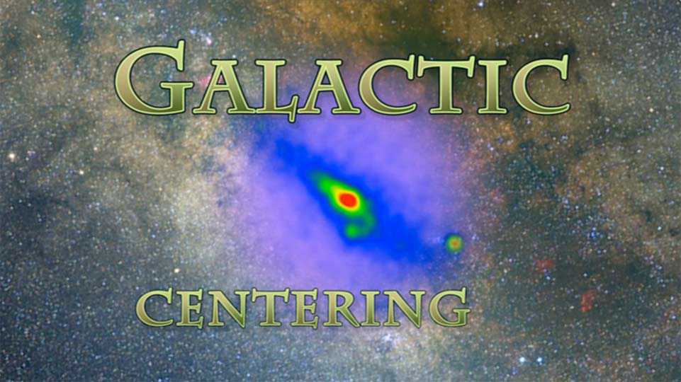 Galactic centering (part of title screen)