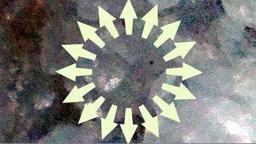 arrows attacted out to new crystalline moon