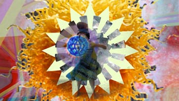 Two-way transmission along the galactic beam