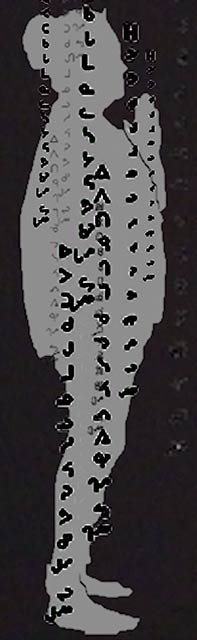 figure in raining languages from the unknown