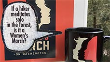 Women's March 2019 support meditation hike, 2019-01-23