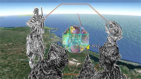 Expansion of consciousness form appears in 2012 in telepathic connection with North America