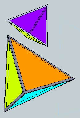 secondary colored tets