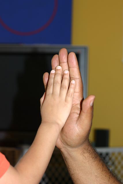 father and twin 1