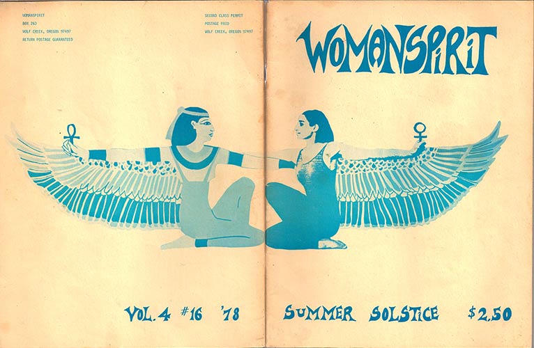 WomanSpirit magazine cover - click to see full size
