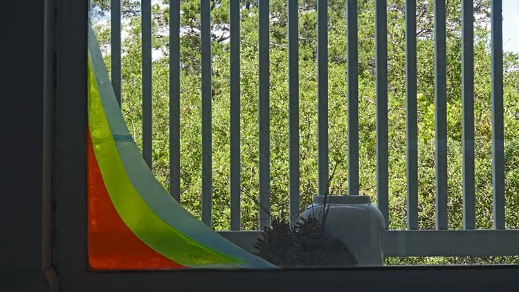corner, lower left