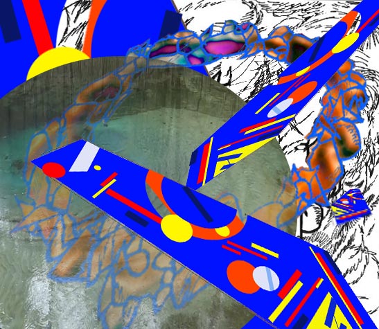 Galaxy people at Galactic Center with MultiDimensional language fragments