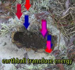 earthball transduce energy