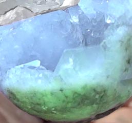 Geom sky evergreen crystal
