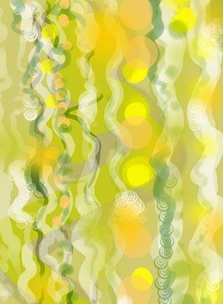 Downflowing Droplets