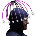Hood positioned over head as first seen 12-21-2017