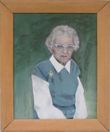 Evelyn A. Lind self portrait