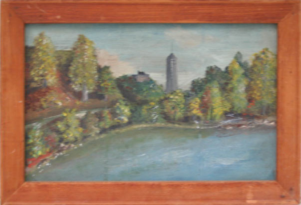 Foshay Tower from Cedar Lake