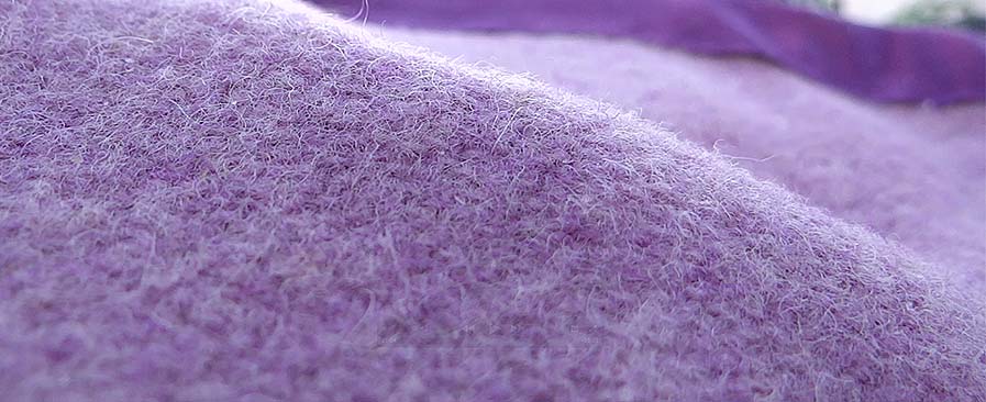 meditation cushion on blanket