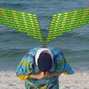 Gypsy glass wings springing from crystal, 2017-06-21