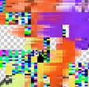 Computer creativity AKA noise with Spirit Dancer graphic