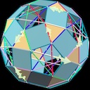 SenseArray zinged with faces of five cubes