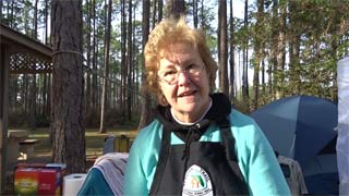 Shirley Hearn, FTA work camp gathering cook