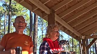 Cooking crew for the F-Troop weekend event