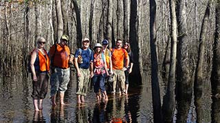 Creek boardwalk - flooded 1/14/2017, #6 