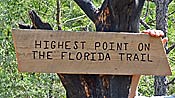 Highest Point sign