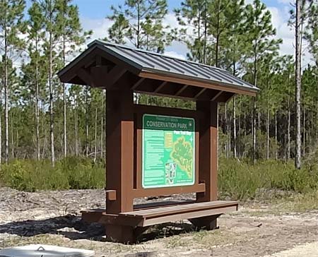 Conservation Park kiosk