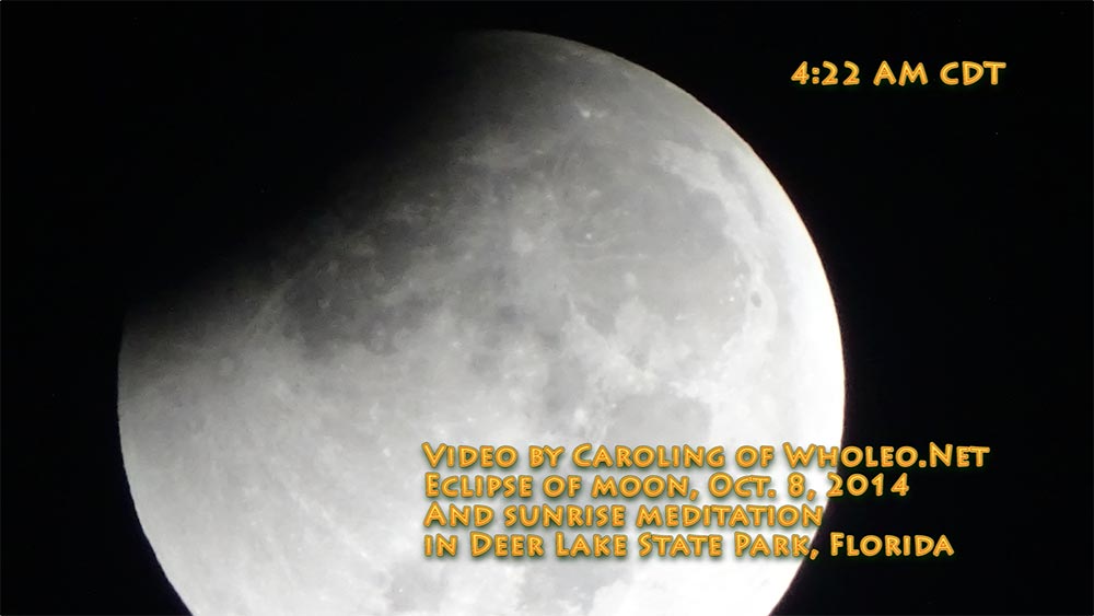 Lunar eclipse movie