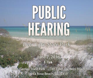Public Hearing for Draft Plan Review on June 7, 2016