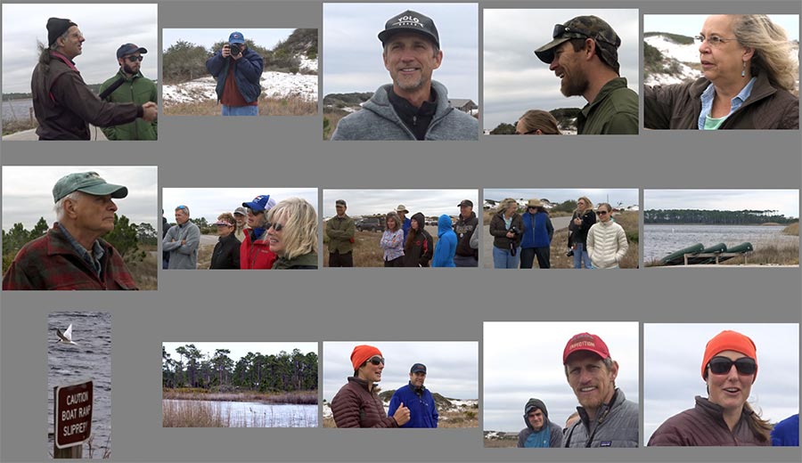 Thumbnail images of the photos at the Trail Mixer