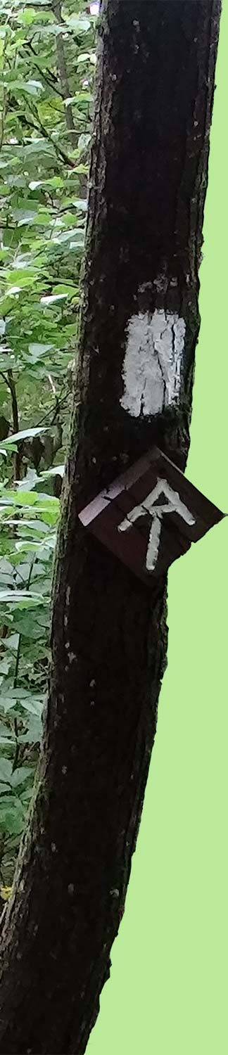 Appalachian Trail marker