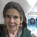 Marilyn Harris, leading restoration of Wholeo Dome at The Farm, 2017-09-20