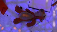 25 Tigger in blue light
