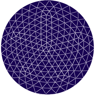 Sketch of the frame for the Wholeo Dome Yoga Mat 