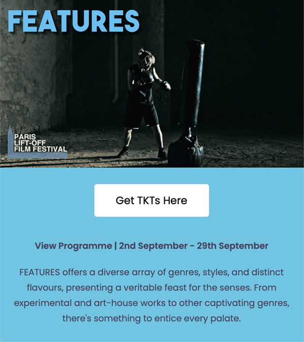 FEATURES heading after FEATURE PROGRAMMES